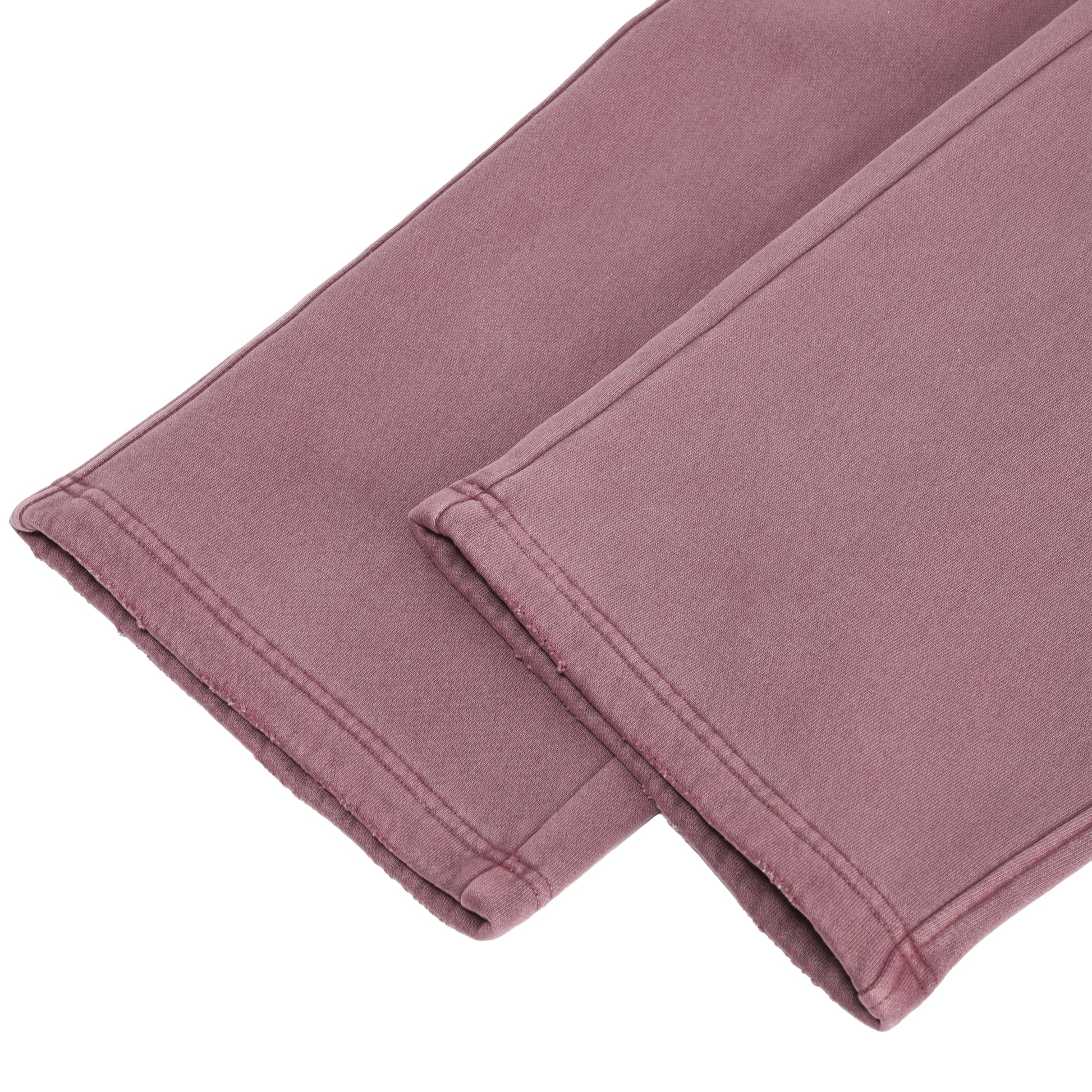 350G Vintage Red Flecee Casual Drawstring Long Sweatpants