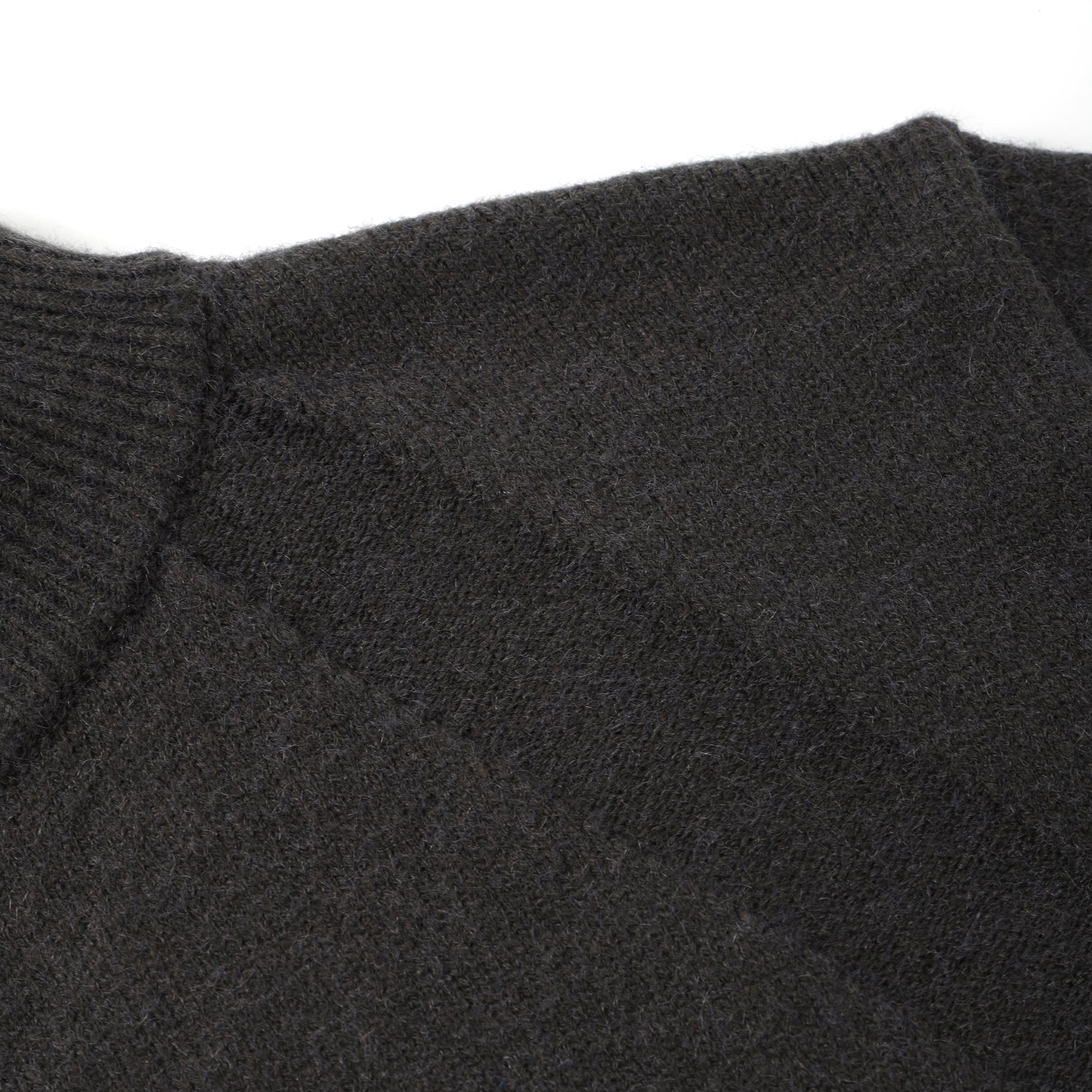 Navy Stand Collar Causal Double Zipper Cardigan Sweater
