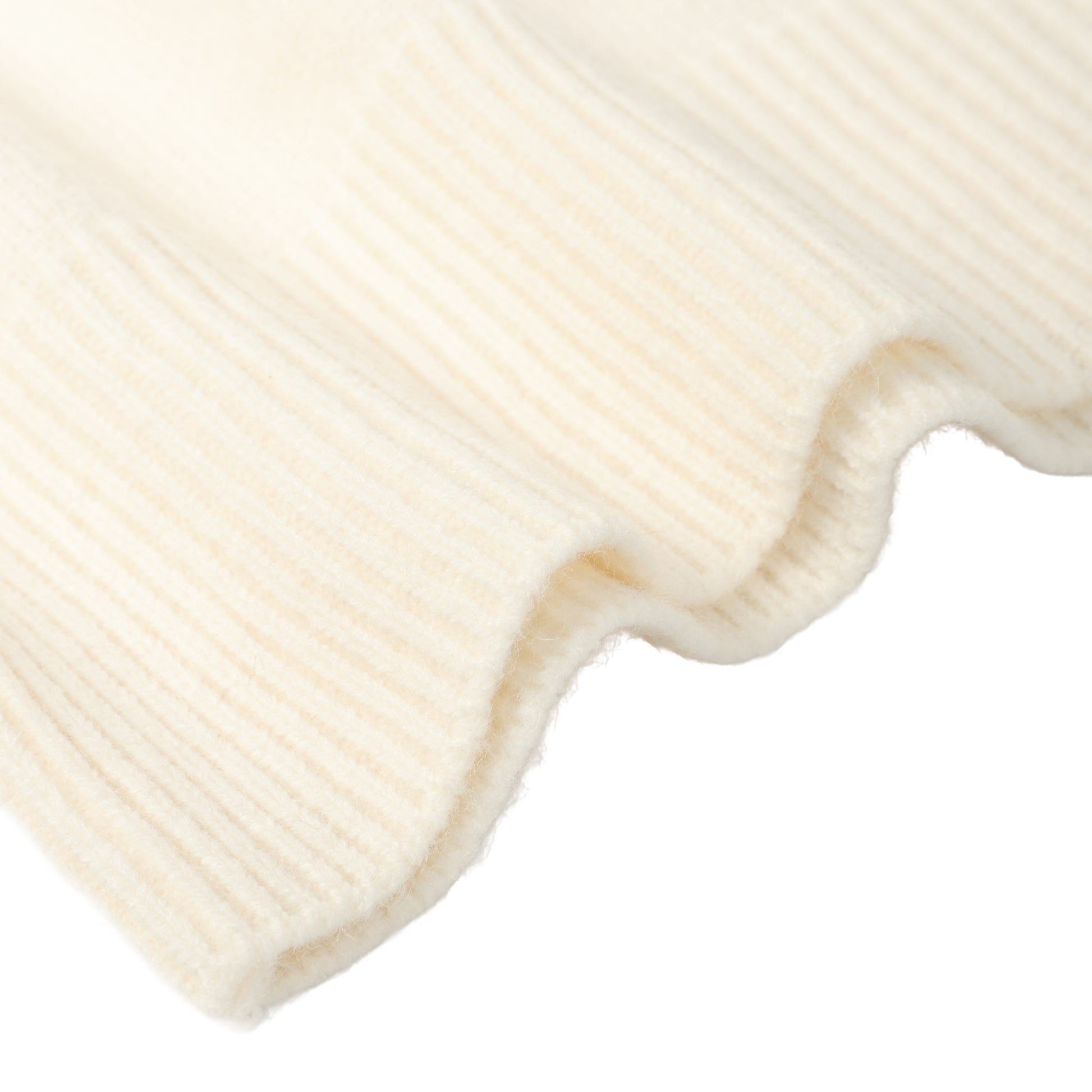 Off White Stand Collar Causal Cardigan Sweater