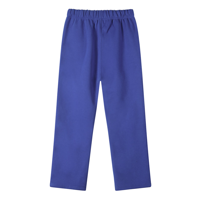 360G Bright Blue Streetwear Fleece Sweatpants Jogger