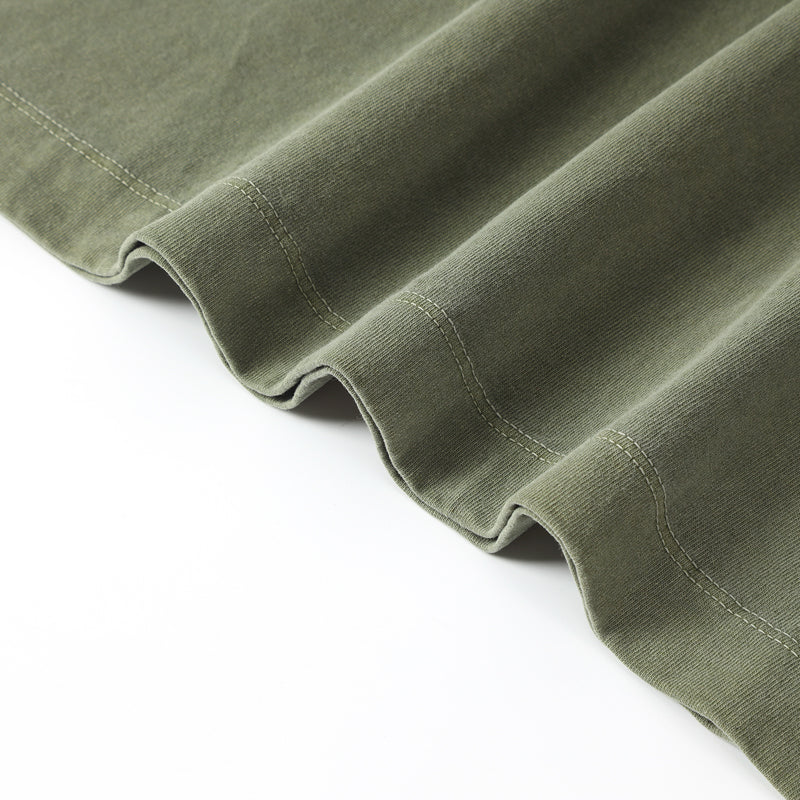 Summer Clubwear Broken Hole Design Sage Green T Shirt