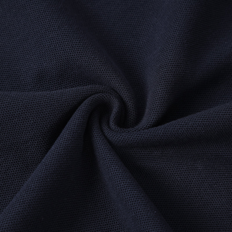 Casaul Navy Short Sleeve Qique Polo Shirt