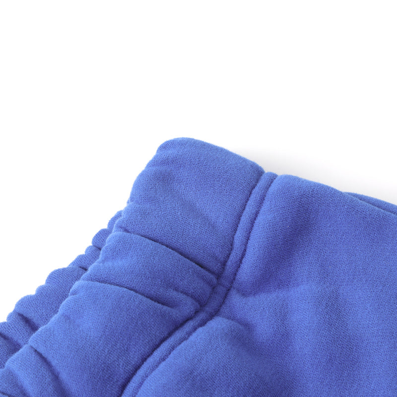 360G Bright Blue Streetwear Fleece Sweatpants Jogger
