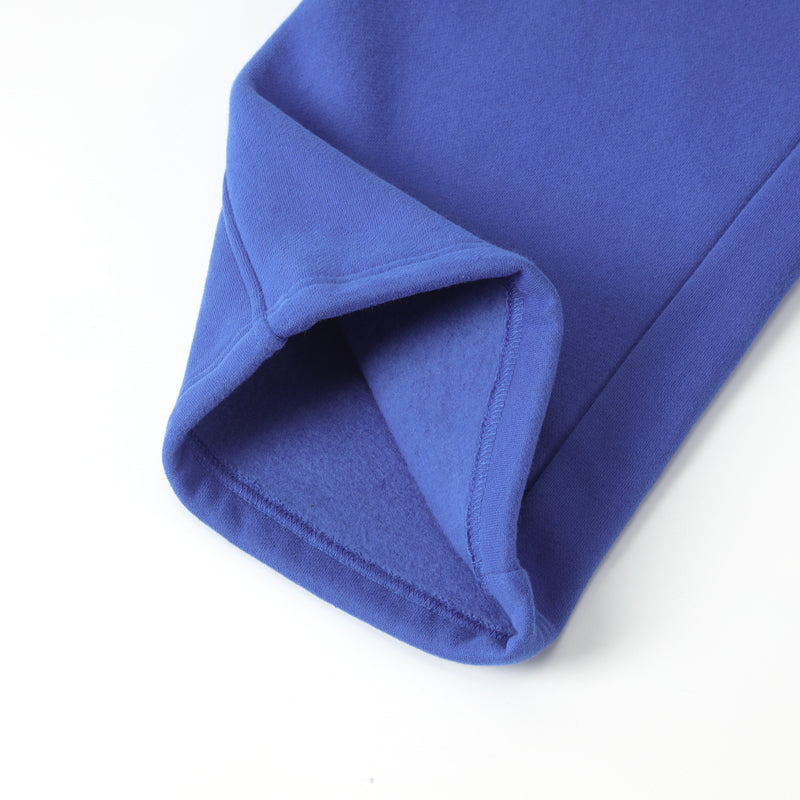 360G Bright Blue Streetwear Fleece Sweatpants Jogger