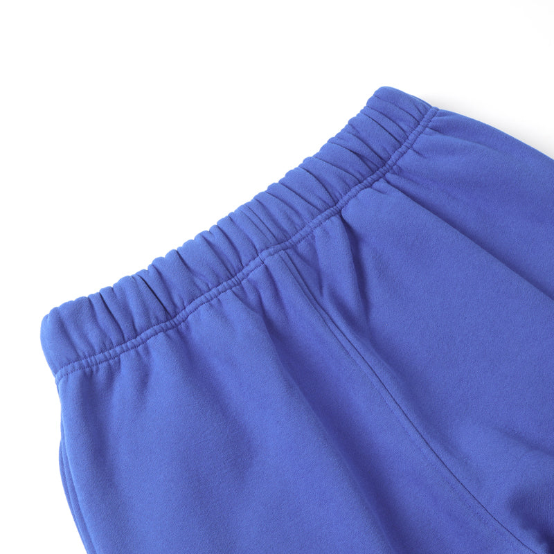 360G Bright Blue Streetwear Fleece Sweatpants Jogger