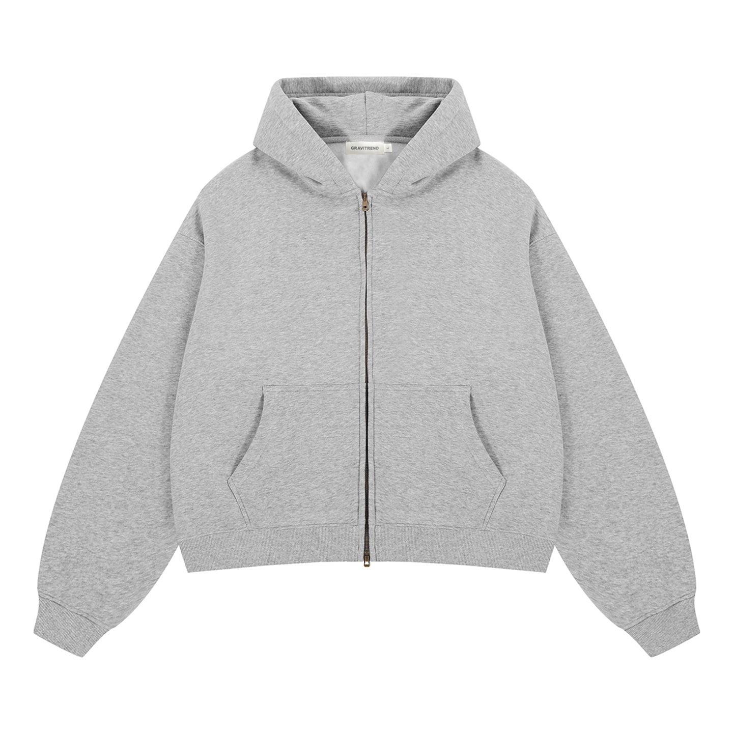 350G Sport Casual Fleece  Zipper Hoodies